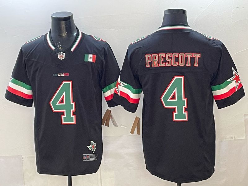 Men Dallas Cowboys #4 Prescott Black 3th generations 2026 Nike Limited NFL Jersey style 111->dallas cowboys->NFL Jersey